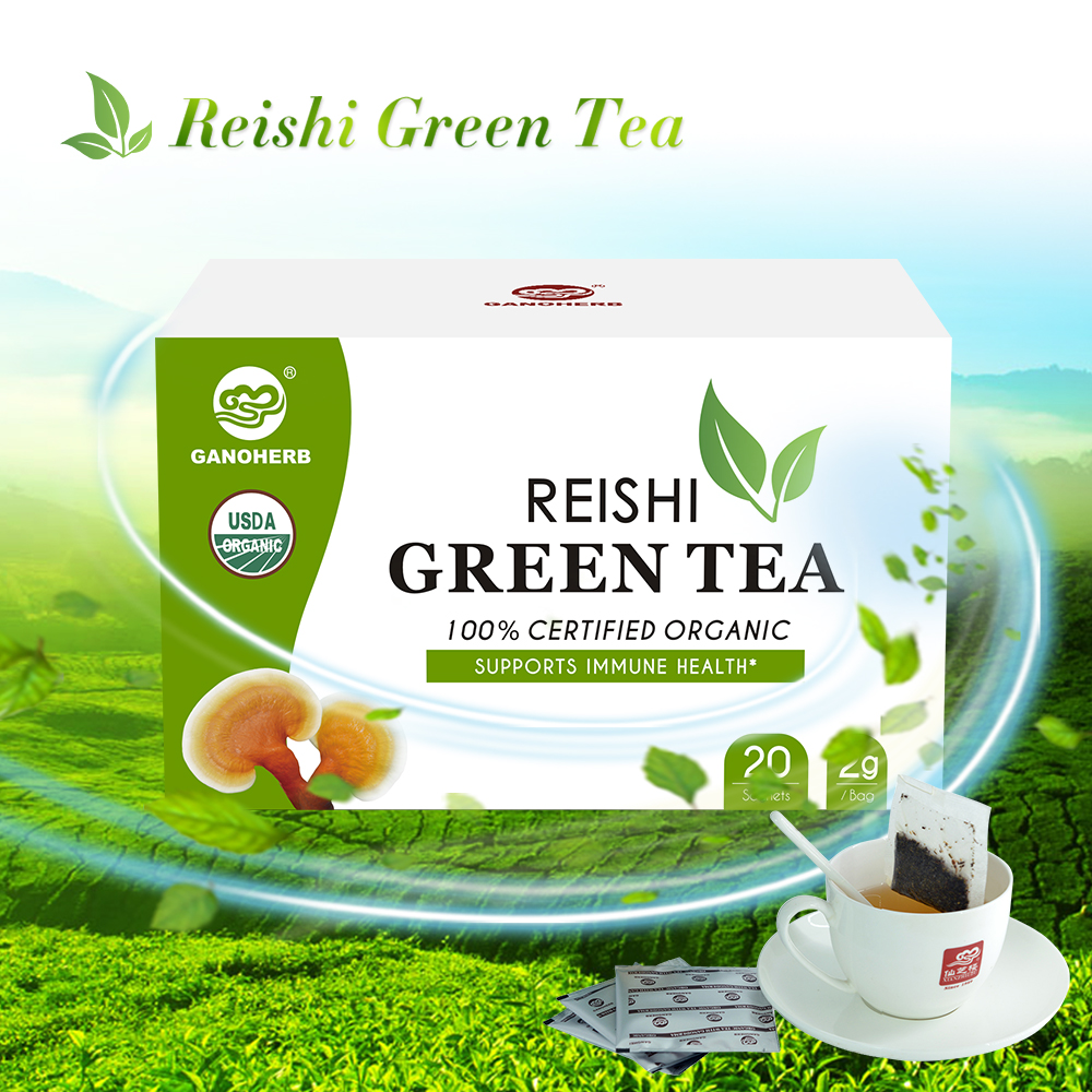 reishi green tea