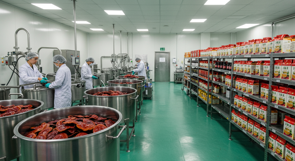 China reishi mushroom extract manufacturers