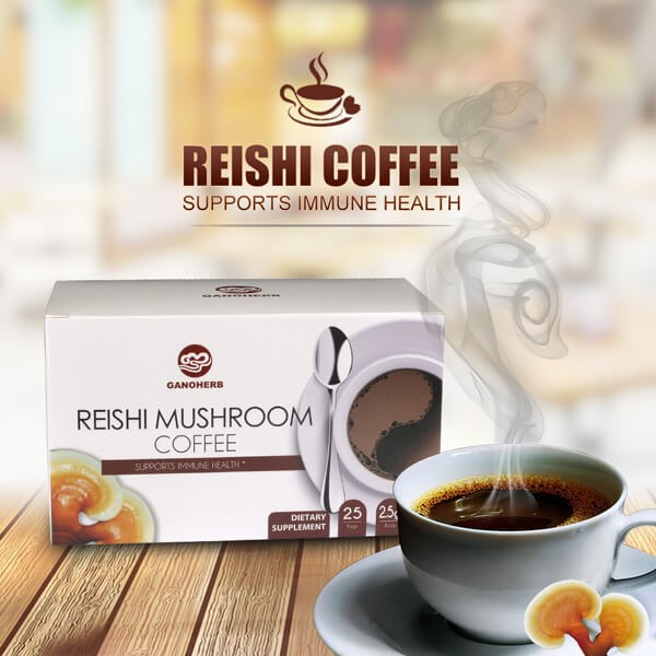 Lingzhi coffee premic coffe with Ganoderma