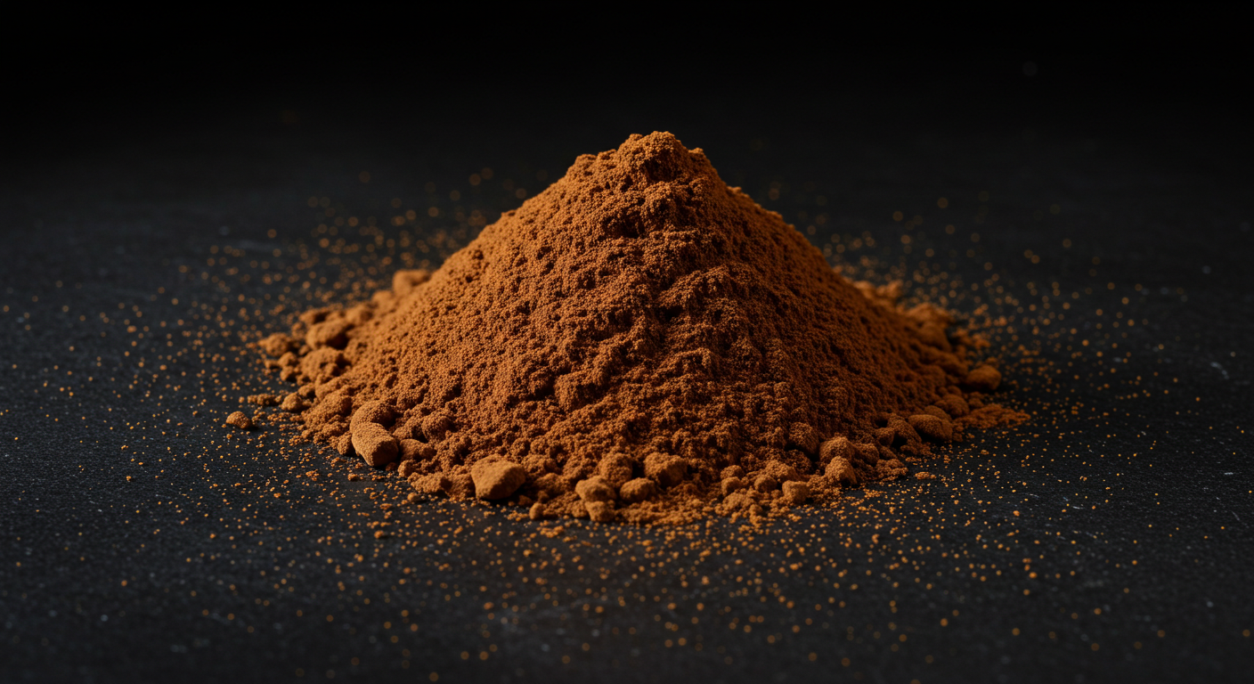 Organic reishi mushroom extract spore powder