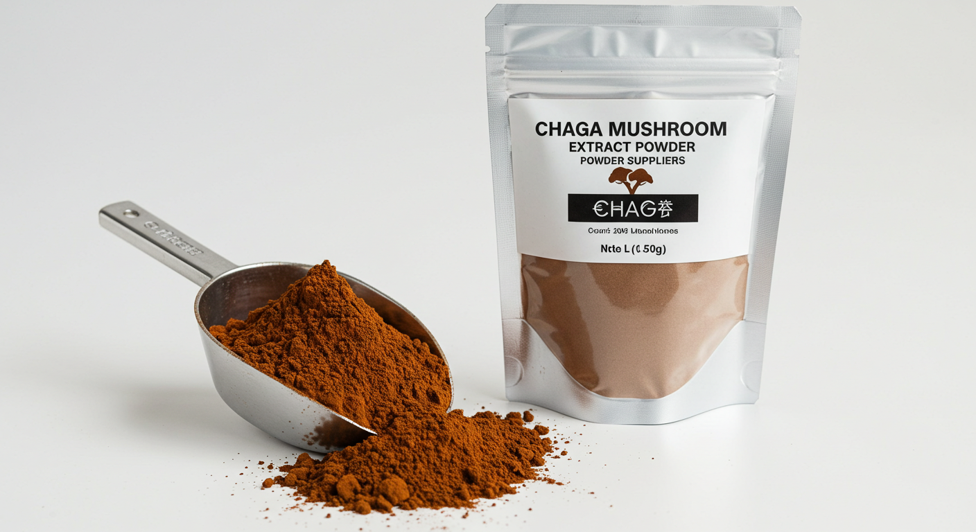 chaga mushroom extract powder suppliers