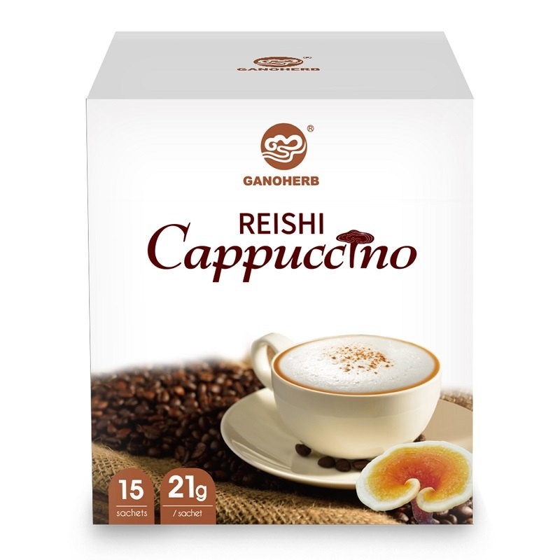 instant coffee mixture with Ganoderma powder