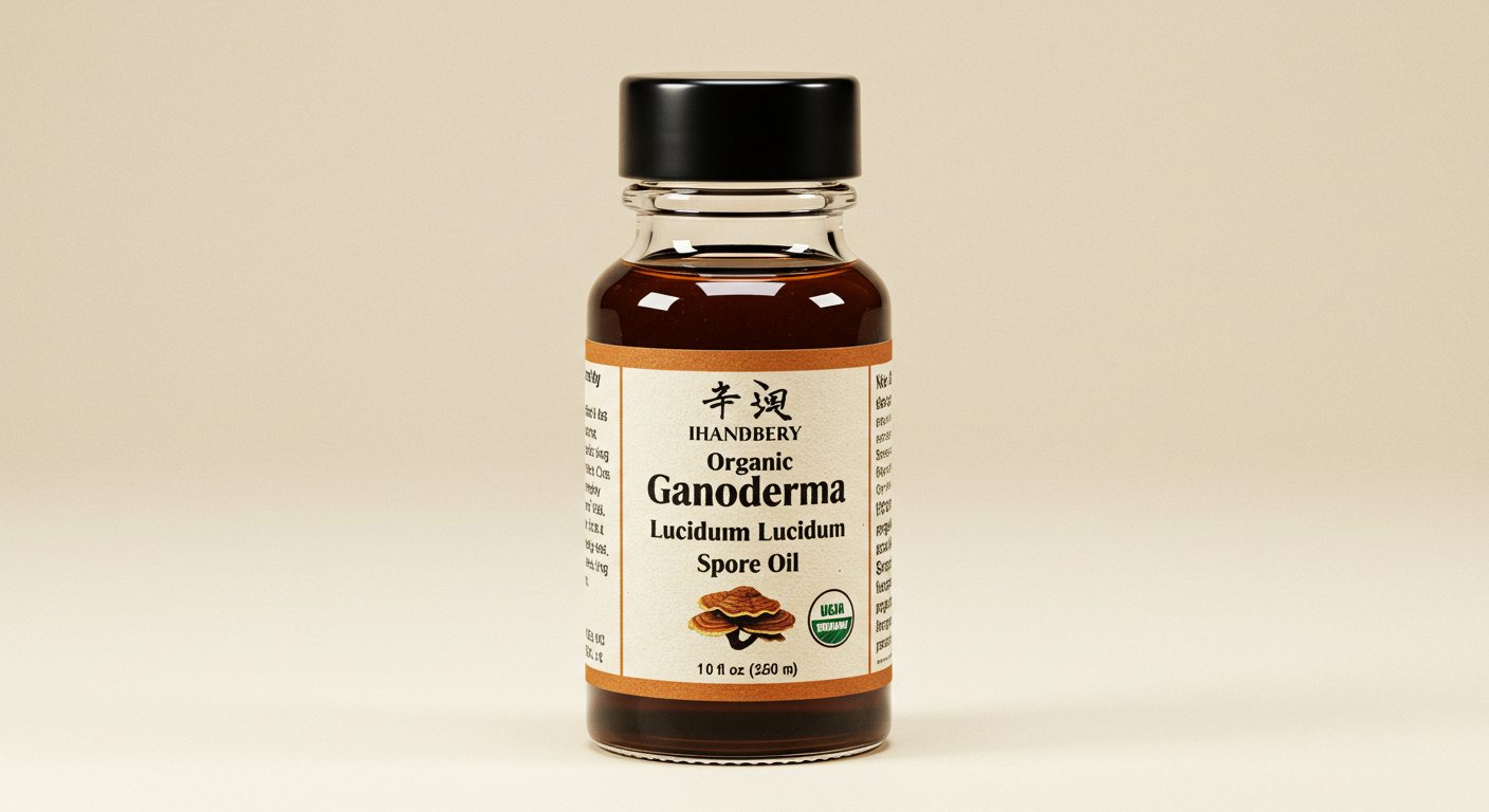 organic Ganoderma lucidum spore oil