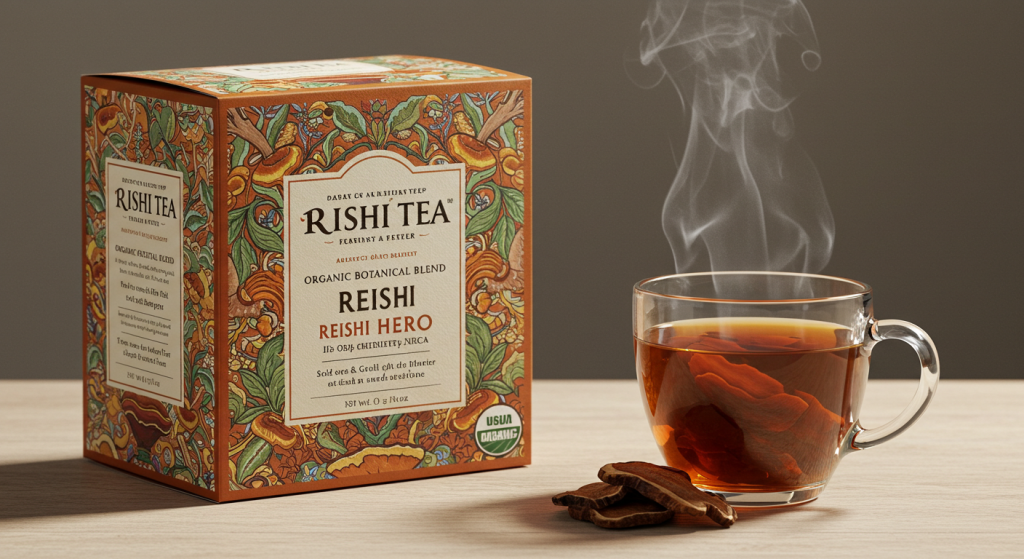 rishi tea organic botanical blend reishi hero
