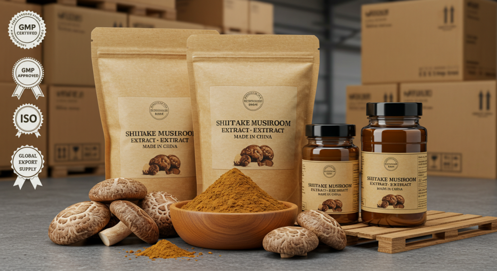 china shiitake mushroom extract suppliers
