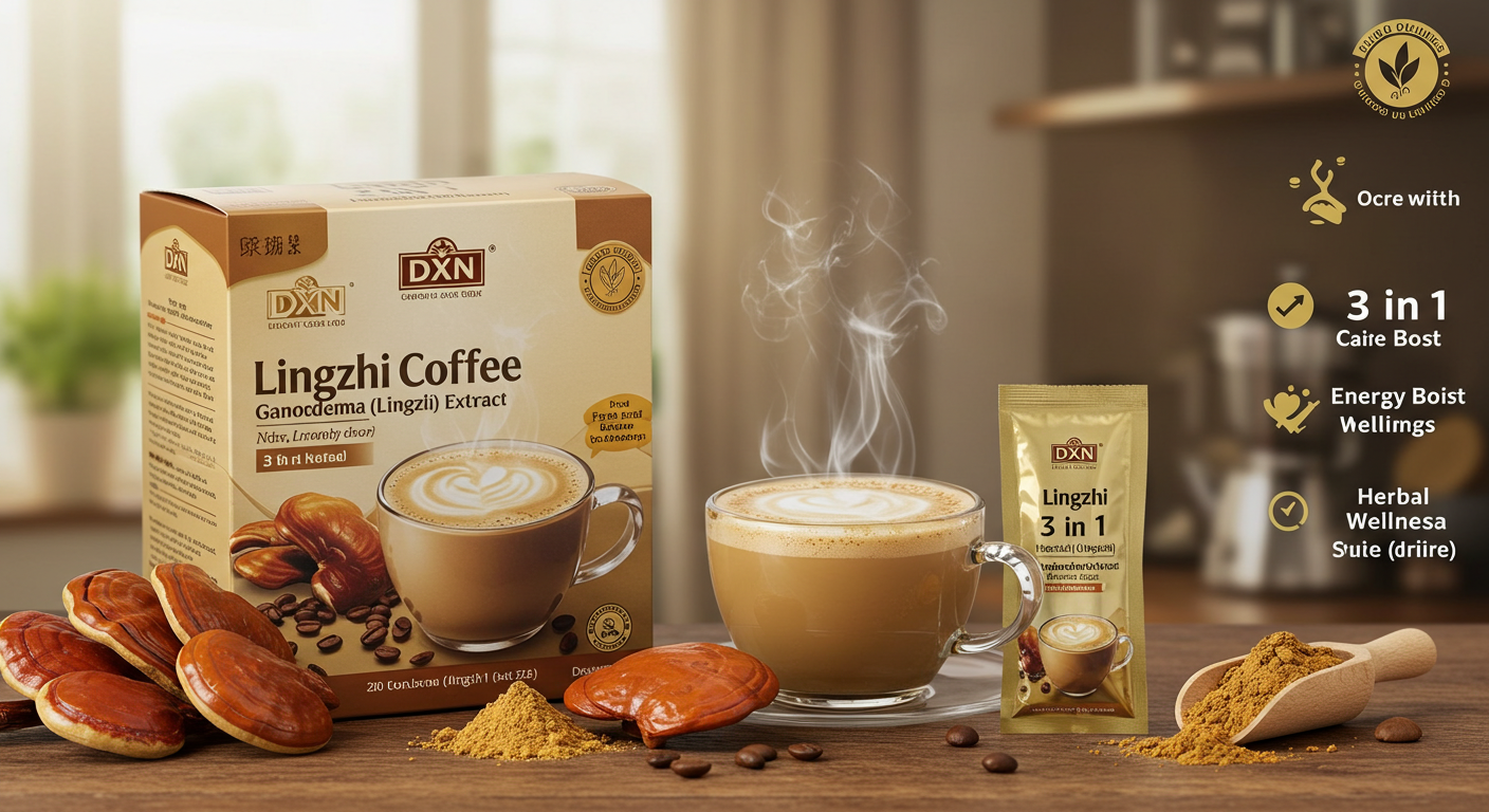 dxn lingzhi coffee 3 в 1