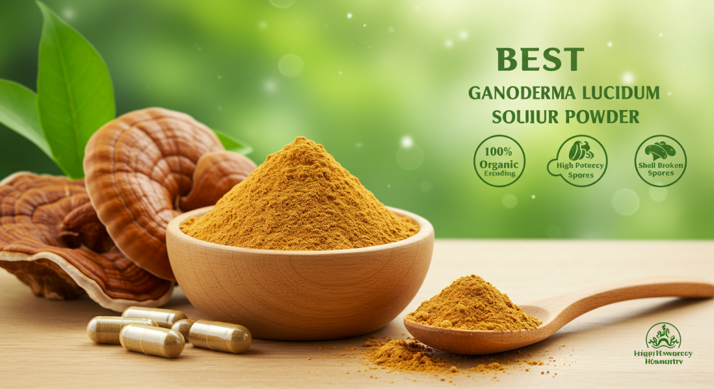best ganoderma lucidum spore powder