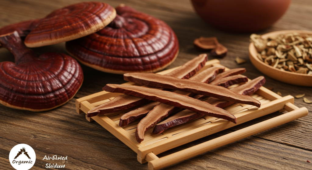 ganoderma lucidium slice