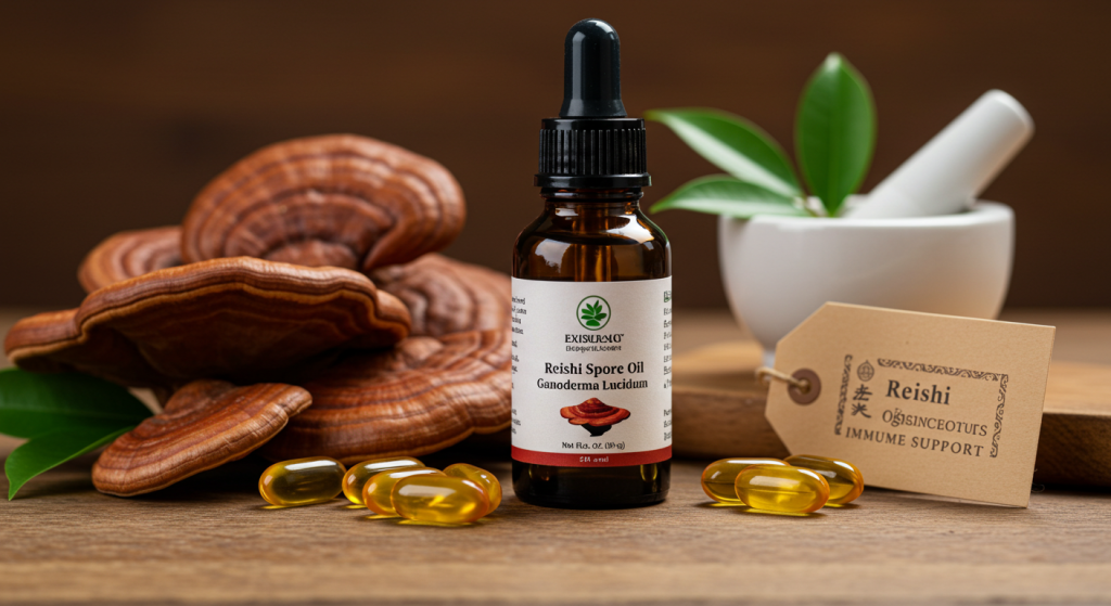 ganoderma lucidum spore oil