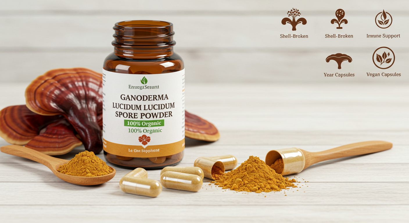 ganoderma lucidum spore powder capsule
