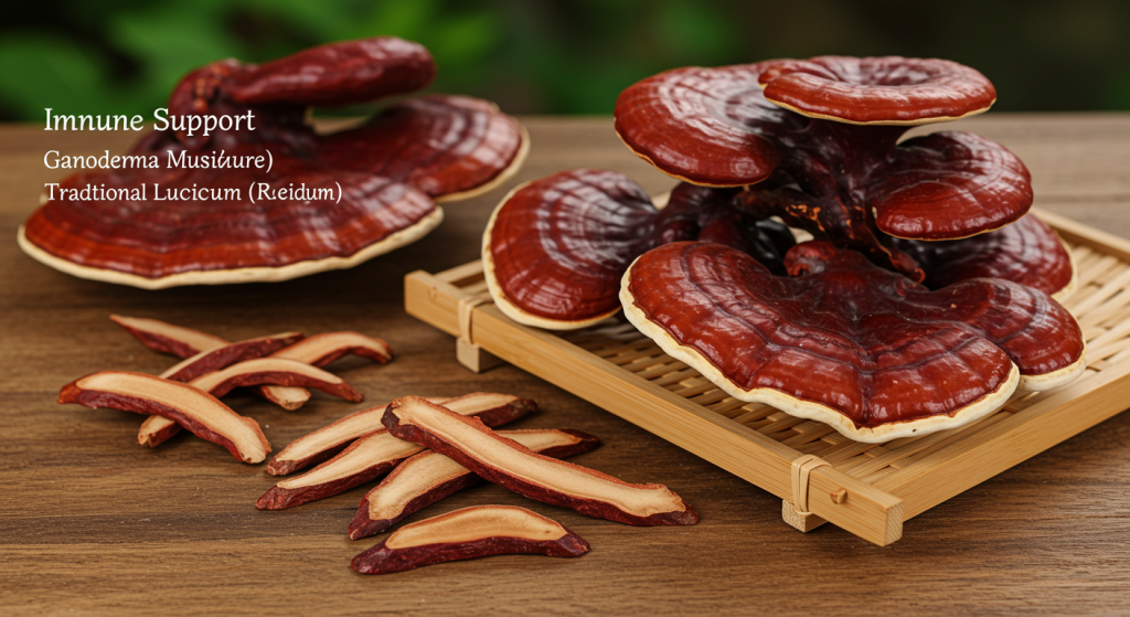 ganoderma reishi mushroom