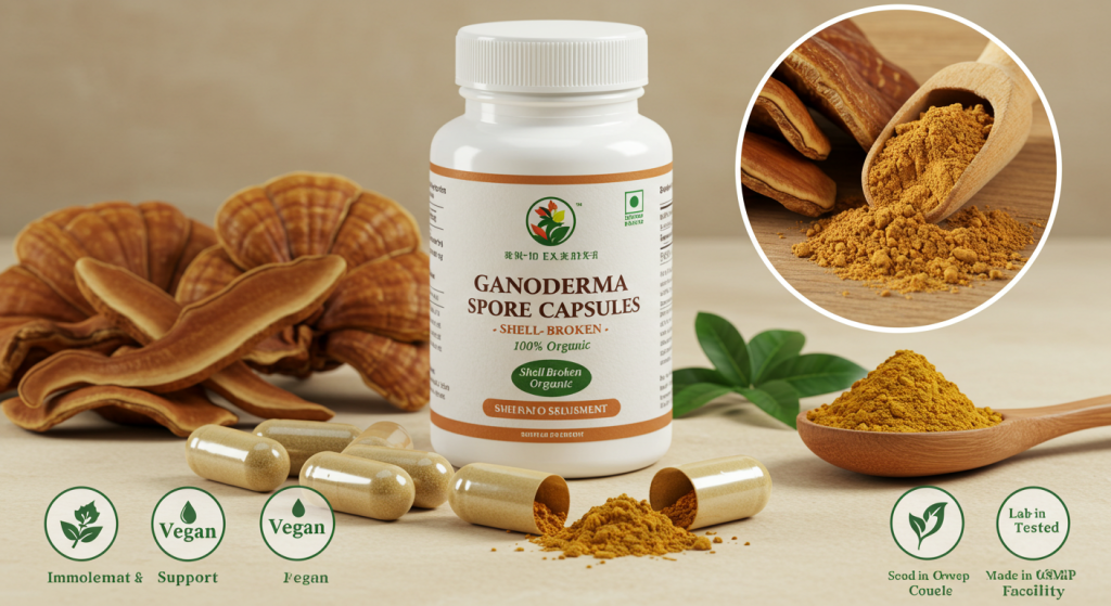 ganoderma spore capsule