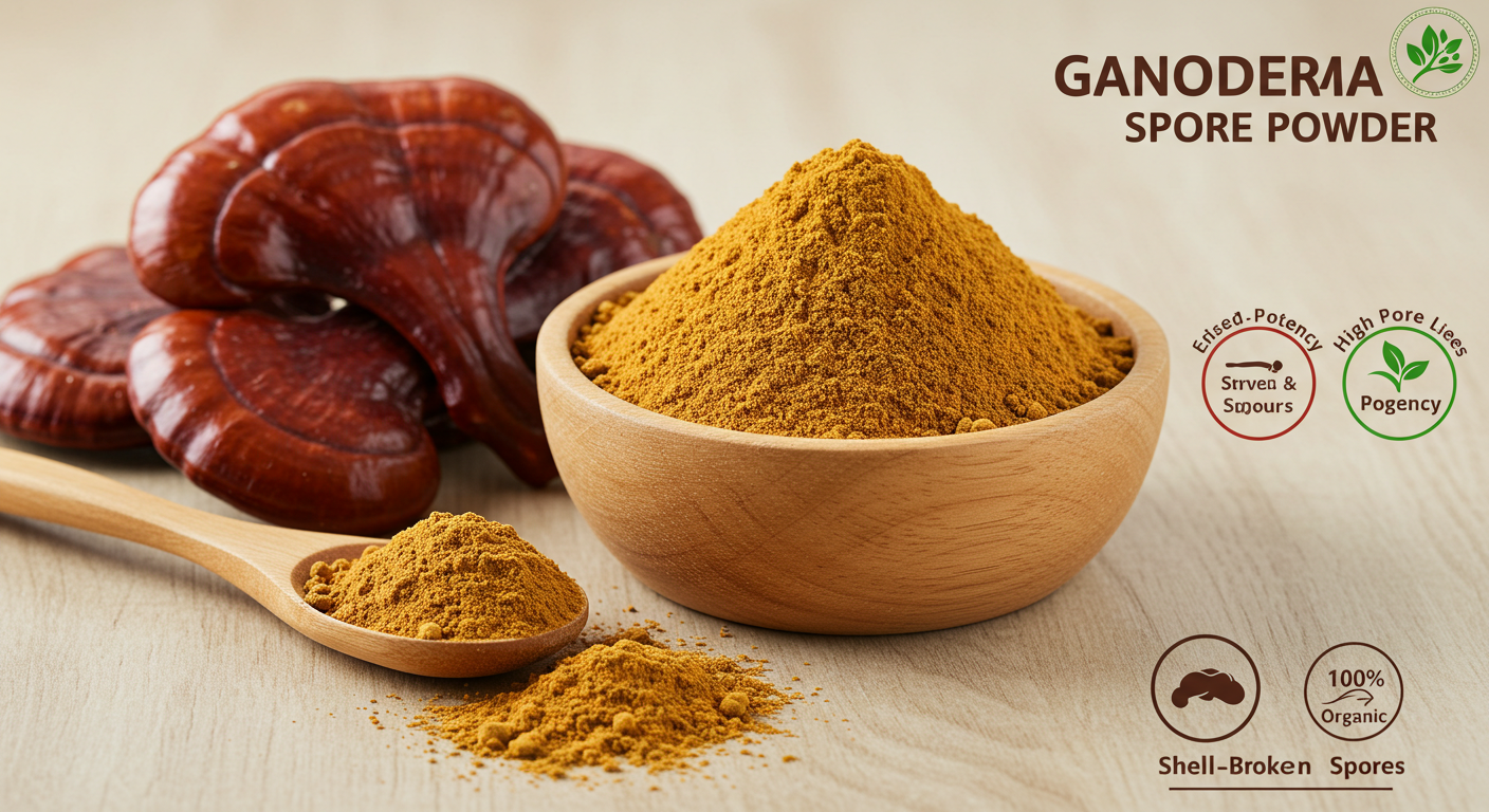 ganoderma spore powder