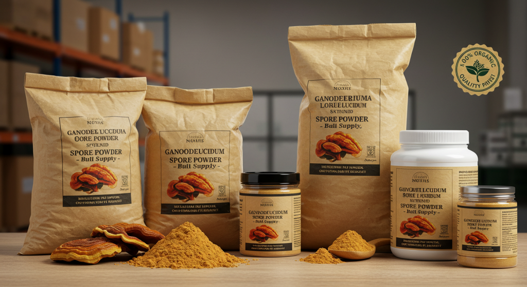 bulk ganoderma lucidum spore powder
