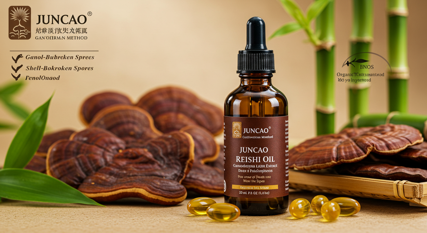 juncao ganoderma reishi oil