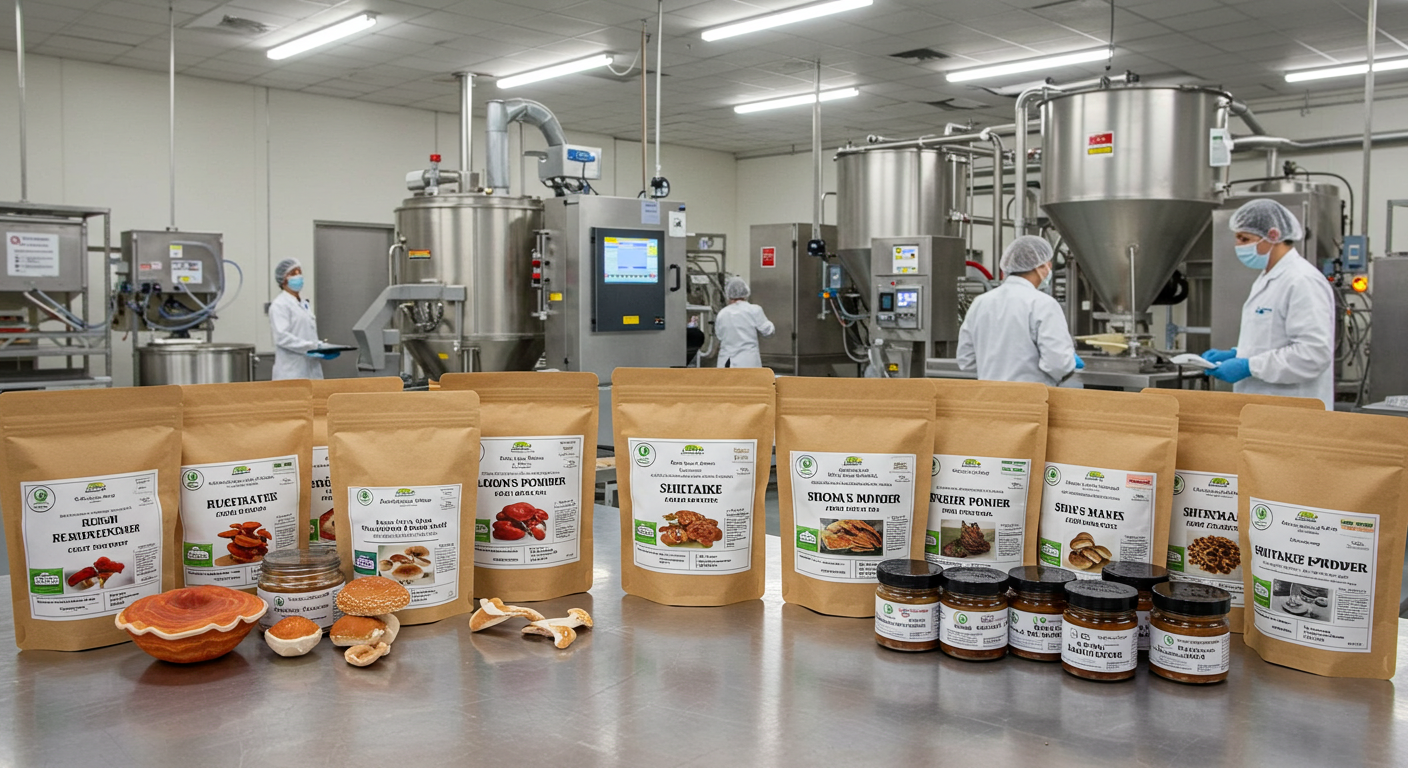 mushroom powder manufacturers