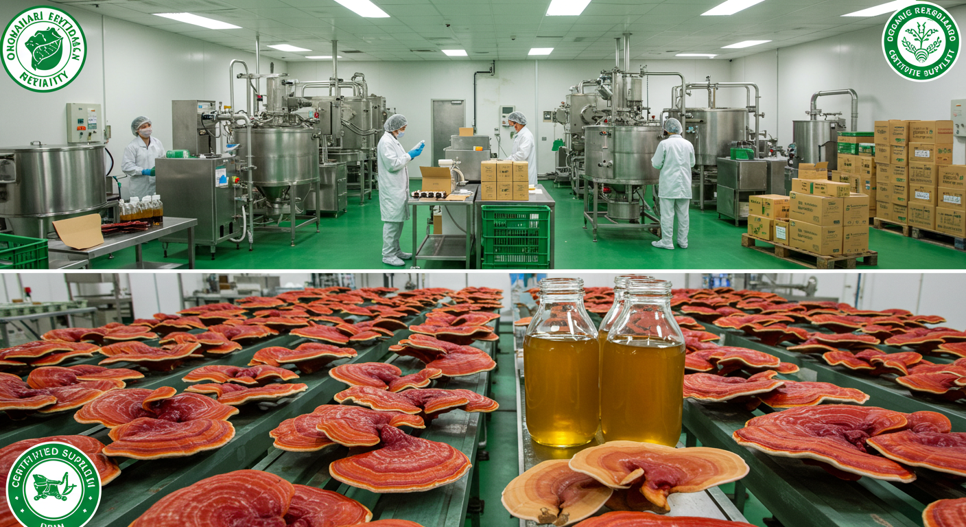 organic reishi extract supplier