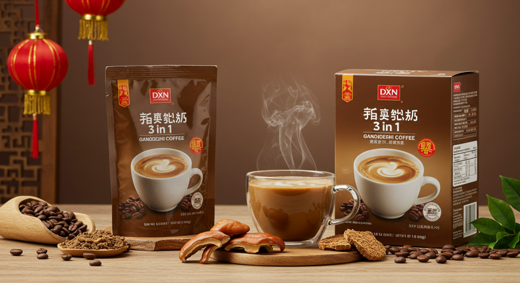 china dxn lingzhi coffee 3 в 1