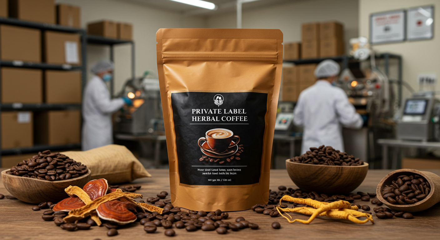 private herbal coffee supplier