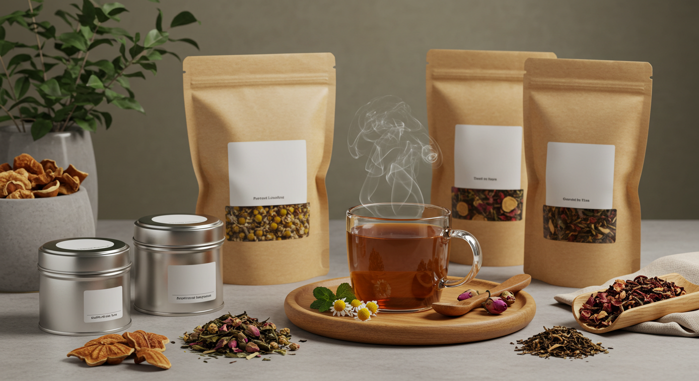 private label herbal tea