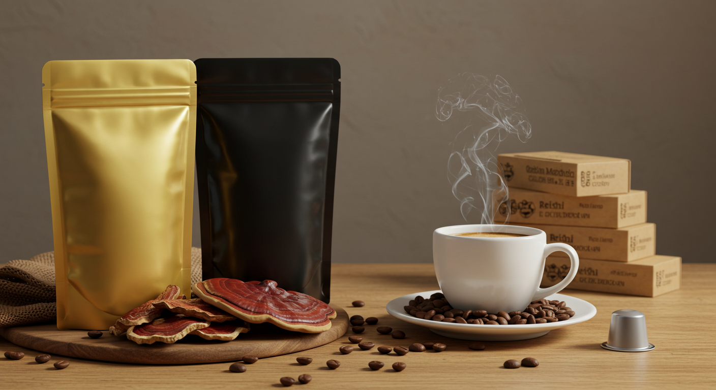 private label reishi coffee
