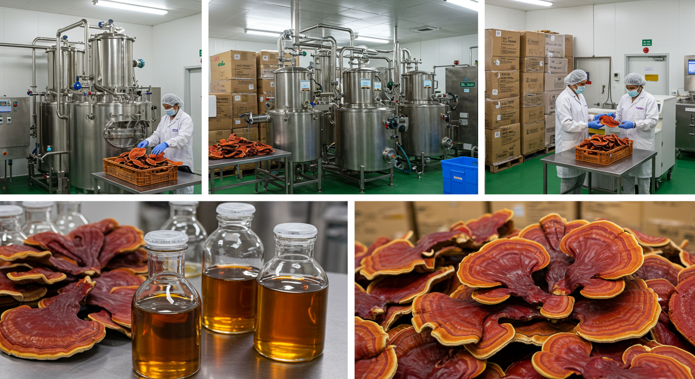 reishi mushroom extract manufacturers