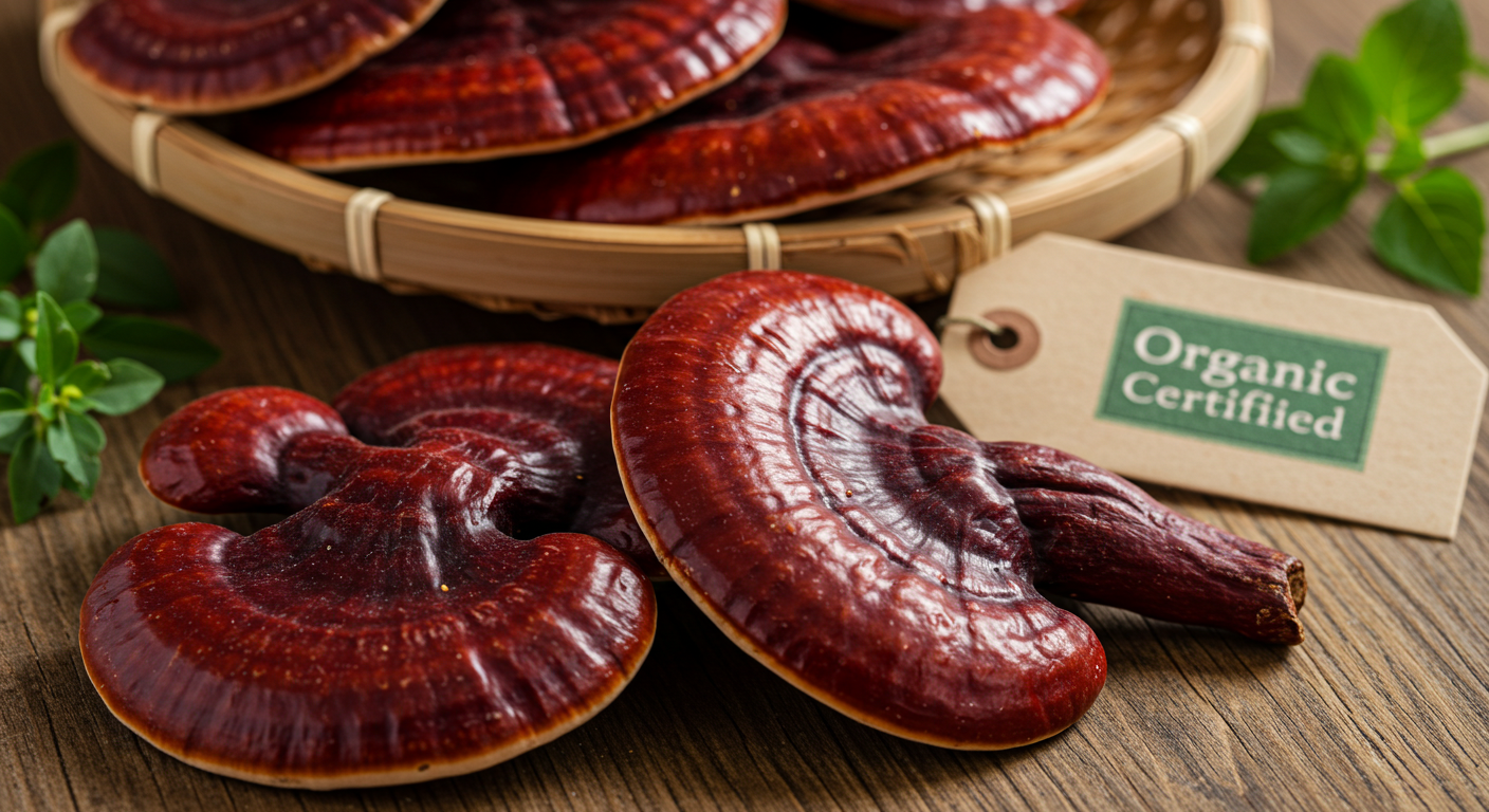 reishi mushroom p e supplier
