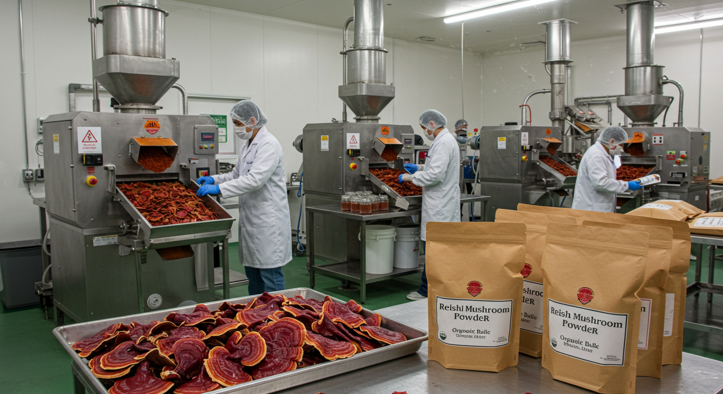 reishi mushroom powder organic