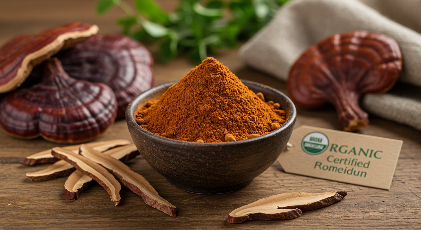 reishi mushroom powder organic