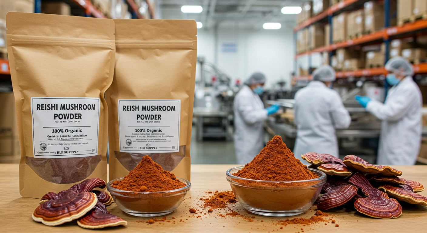 reishi mushroom powder supplier