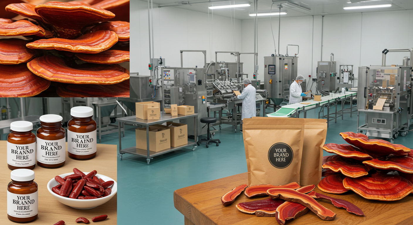 reishi private label factory