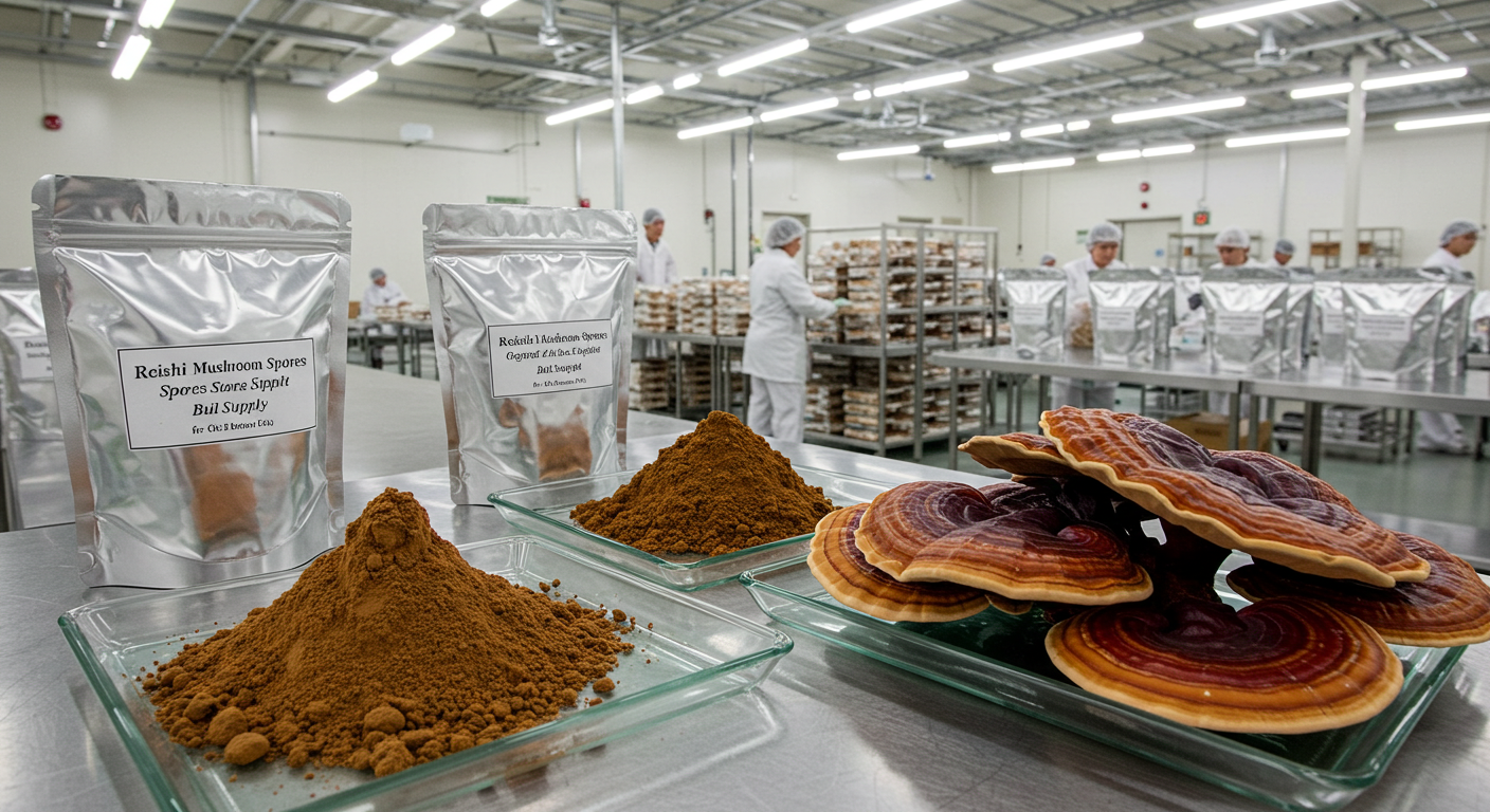 reishi spores supplier