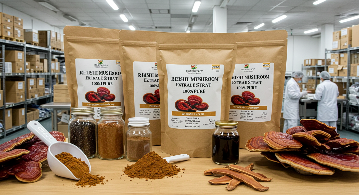 wholesale reishi mushroom extract