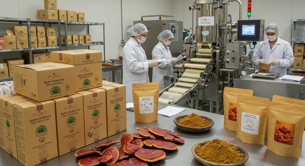 reishi tea manufacturer