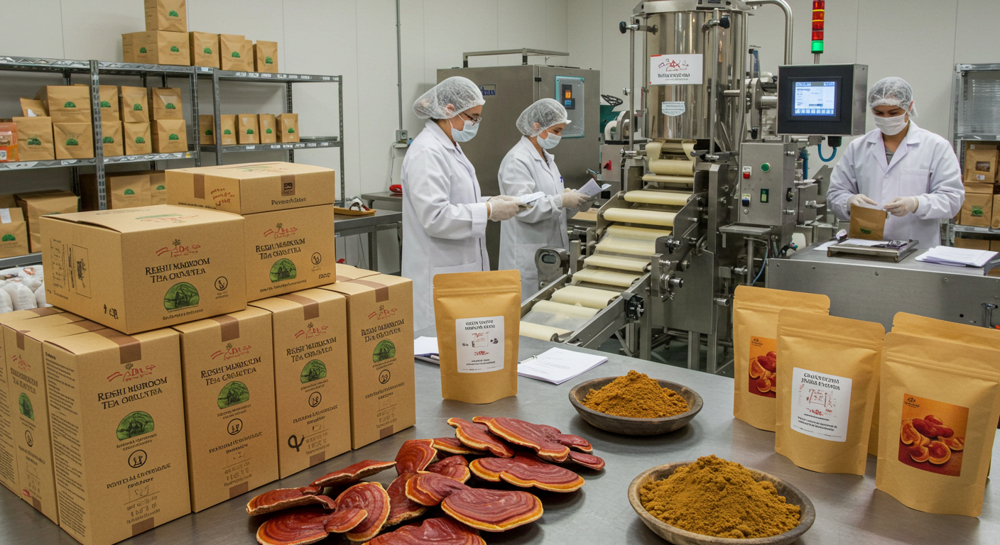 reishi tea manufacturer