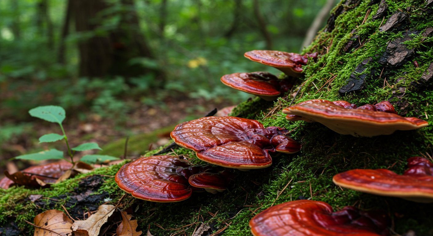wild ganoderma lucidum