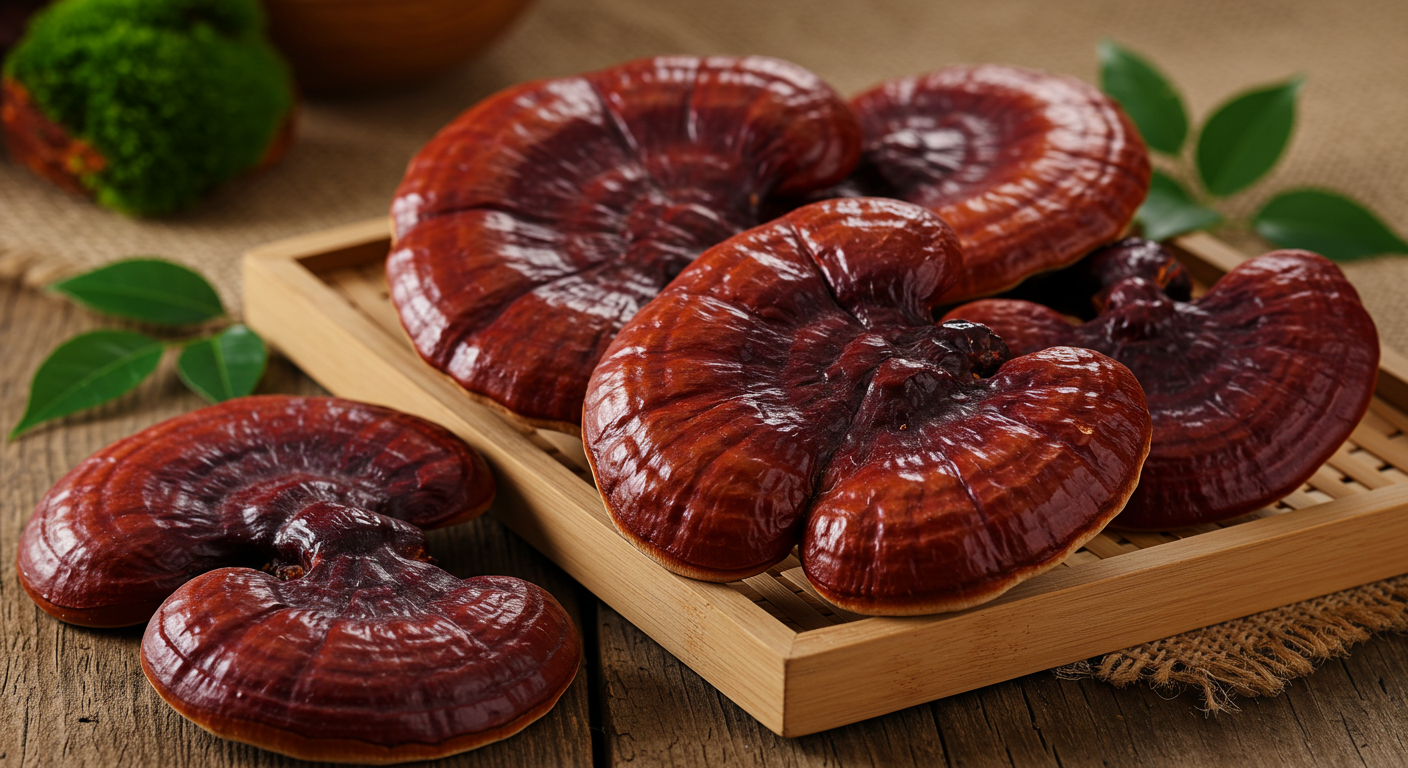 whole reishi mushroom