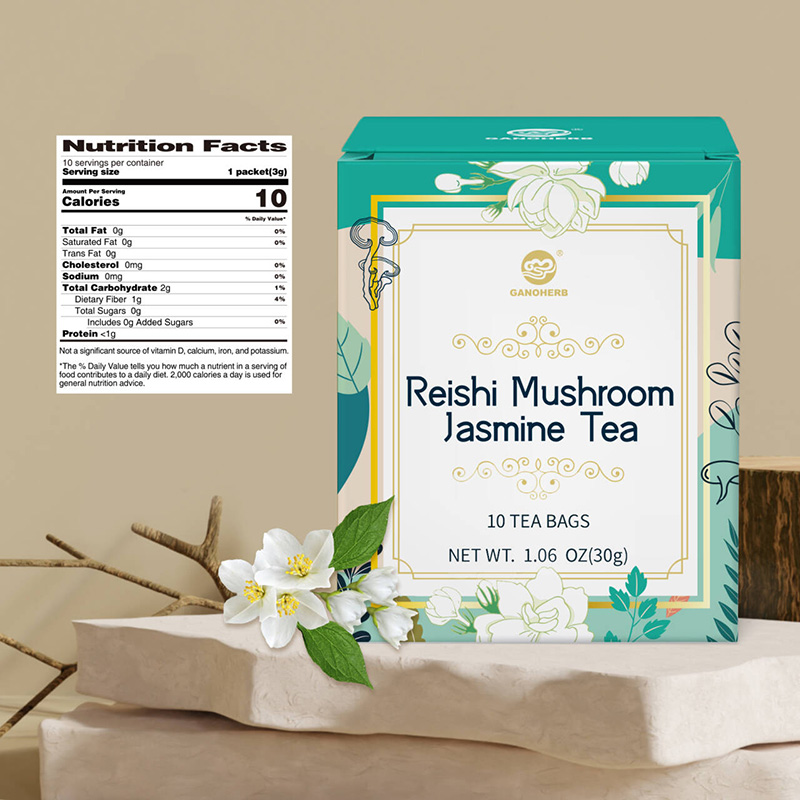 Organic Jasmine Green Tea with Reishi Mushroom (7)