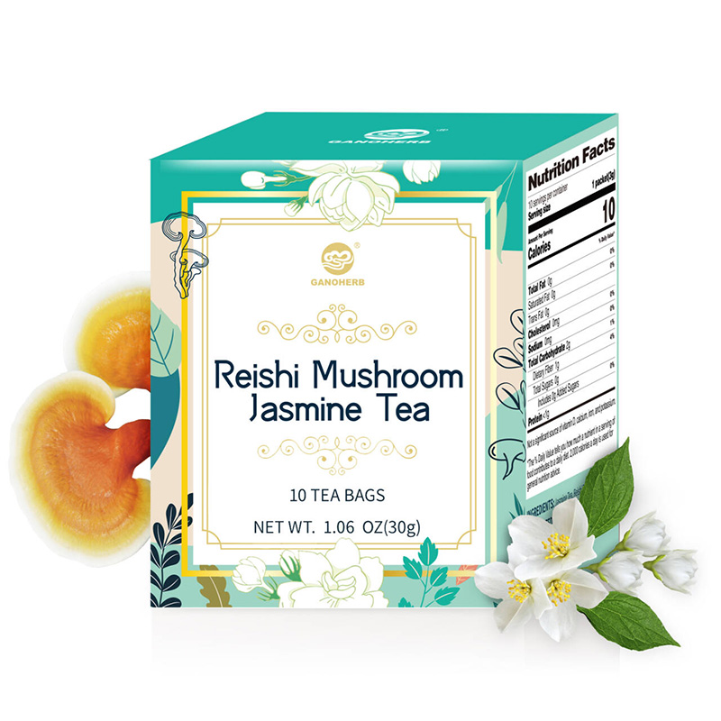 Organic Jasmine Green Tea with Reishi Mushroom (4)